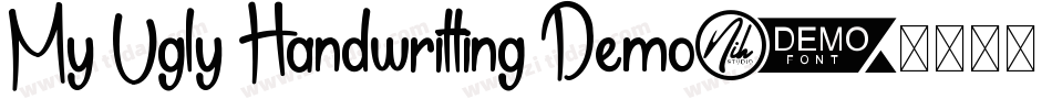 My Ugly Handwritting Demo字体转换